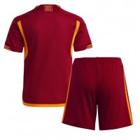 AS Roma Fotballklær Hjemmedraktsett Barn 2023-24 Kortermet (+ korte bukser)